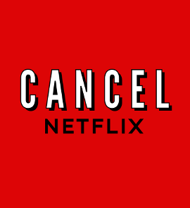 Cancel Netflix graphic