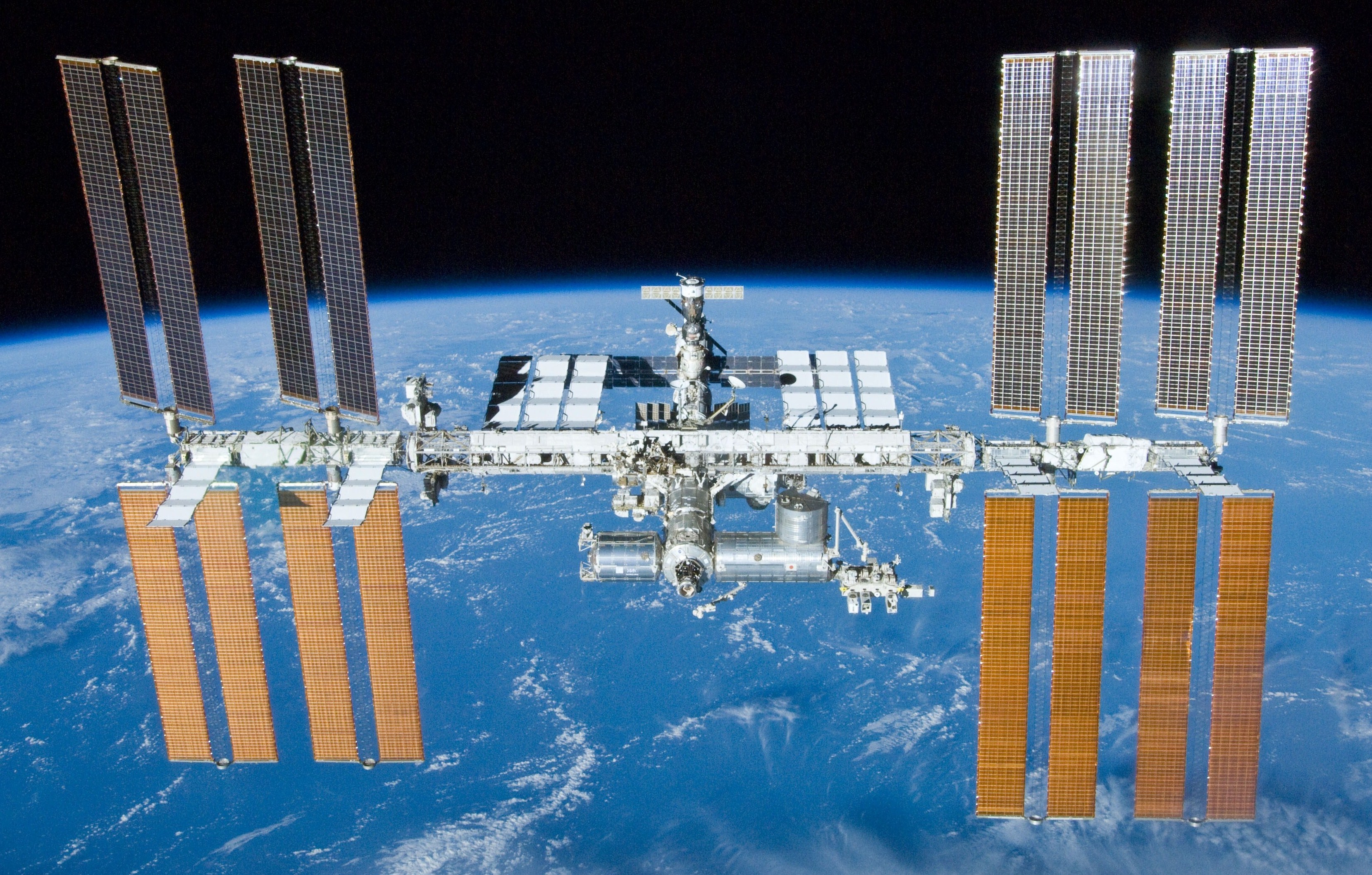 The International Space Station, now using GNU/Linux