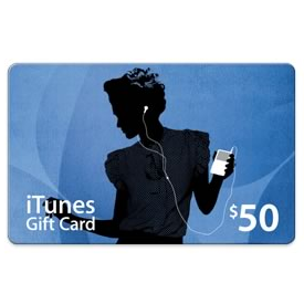 iTunes gift card