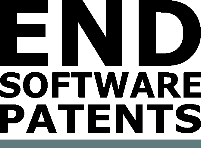 End Software Patents campaign logo
