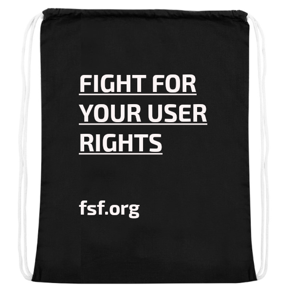 Fight for your user rights bag