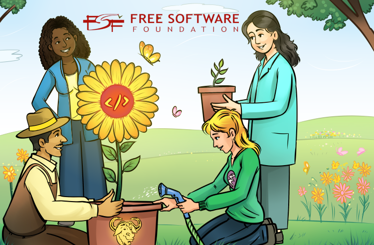 Front Page — Free Software Foundation — working together for free