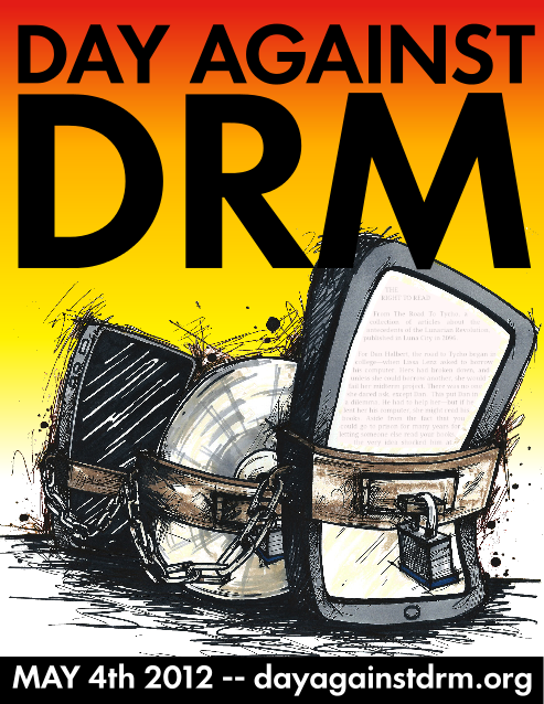 Against the day. День против DRM. День против DRM картинки.