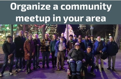 A free software community meetup in Boston in 2023