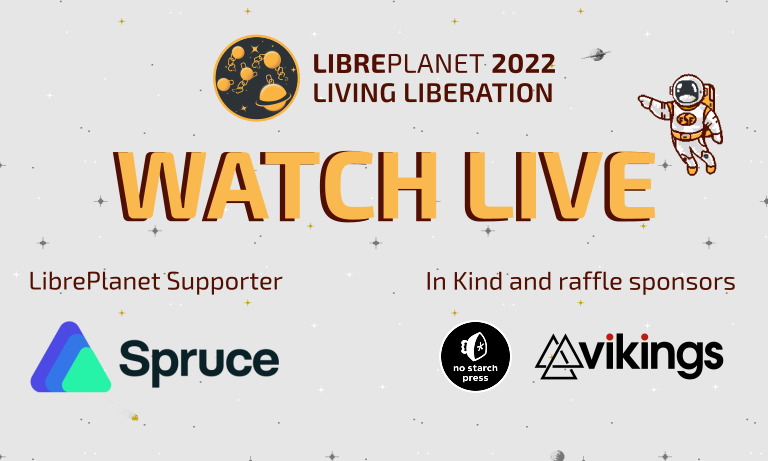 [ LibrePlanet watch live image ]