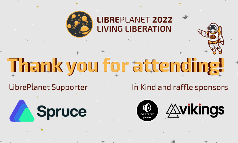 [ LibrePlanet thank you image ]